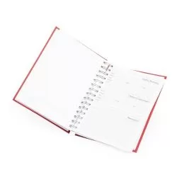 Agenda Diária 2025 Wire-o Personalizada Agenda Diária 2025 Wire-o Personalizada