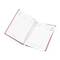 Agenda Diária 2025 Wire-o Personalizada Agenda Diária 2025 Wire-o Personalizada