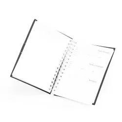 Agenda diária 2025 Wire-o Personalizada Agenda diária 2025 Wire-o Personalizada