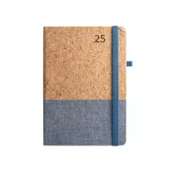 Agenda em cortiça e linho Personalizada Agenda em cortiça e linho Personalizada