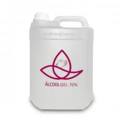 Álcool Gel 70% Antisséptico 5 Litros Personalizado Álcool Gel 70% Antisséptico 5 Litros Personalizado