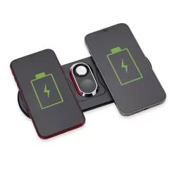 Base Dual Indução para Celulares e Iwatch Personalizado Base Dual Indução para Celulares e Iwatch Personalizado