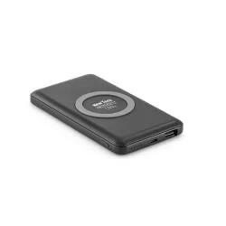 Bateria portátil e carregador wireless em alumínio 4.000 mAh Personalizada Bateria portátil e carregador wireless em alumínio 4.000 mAh Personalizada