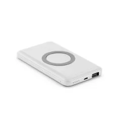Bateria portátil e carregador wireless em alumínio 4.000 mAh Personalizada Bateria portátil e carregador wireless em alumínio 4.000 mAh Personalizada