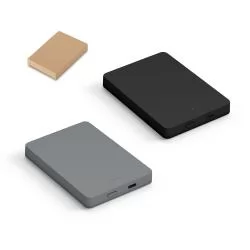 Bateria portátil em ABS 100% reciclado 10.000 mAh Personalizada Bateria portátil em ABS 100% reciclado 10.000 mAh Personalizada