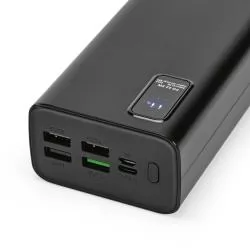Bateria portátil em ABS 100% reciclado 30.000 mAh Personalizada Bateria portátil em ABS 100% reciclado 30.000 mAh Personalizada