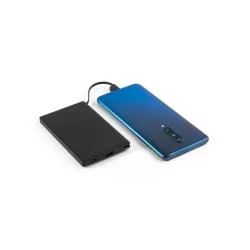 Bateria portátil em ABS 100% reciclado 4.000 mAh Personalizada Bateria portátil em ABS 100% reciclado 4.000 mAh Personalizada