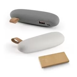 Bateria portátil em ABS com bateria de lítio 2.000 mAh Personalizada Bateria portátil em ABS com bateria de lítio 2.000 mAh Personalizada