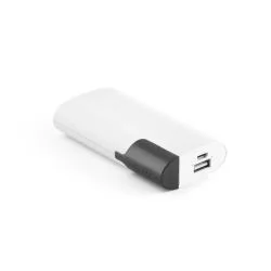 Bateria portátil em ABS com bateria polímero de lítio 4.000 mAh Personalizada Bateria portátil em ABS com bateria polímero de lítio 4.000 mAh Personalizada