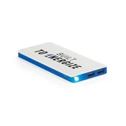 Bateria portátil em ABS com LED 10.000 mAh Personalizada Bateria portátil em ABS com LED 10.000 mAh Personalizada