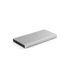 Bateria portátil em alumínio 100% reciclado 5.000 mAh Personalizada Bateria portátil em alumínio 100% reciclado 5.000 mAh Personalizada