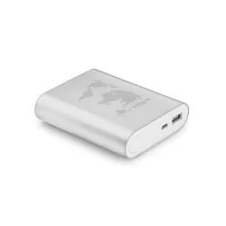 Bateria portátil em alumínio e bateria de lítio 8.000 mAh Personalizada Bateria portátil em alumínio e bateria de lítio 8.000 mAh Personalizada