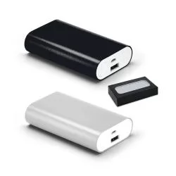 Bateria portátil em alumínio e bateria em lítio 4.000 mAh Personalizada Bateria portátil em alumínio e bateria em lítio 4.000 mAh Personalizada