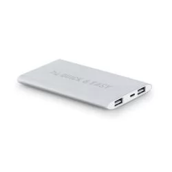 Bateria portátil em alumínio e bateria em lítio 7.200 mAh Personalizada Bateria portátil em alumínio e bateria em lítio 7.200 mAh Personalizada