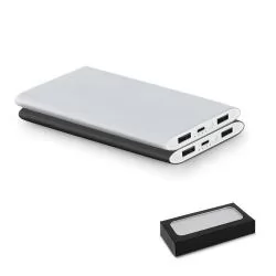 Bateria portátil em alumínio e bateria em lítio 7.200 mAh Personalizada Bateria portátil em alumínio e bateria em lítio 7.200 mAh Personalizada