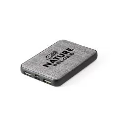 Bateria portátil em PET (100% rPET) Personalizada Bateria portátil em PET (100% rPET) Personalizada
