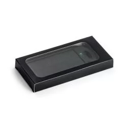 Bateria portátil solar em ABS com painel solar e LED 2.000 mAh Personalizada Bateria portátil solar em ABS com painel solar e LED 2.000 mAh Personalizada