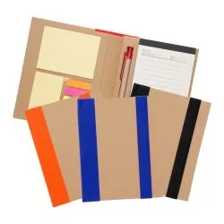Bloco de Anotação com Autoadesivos e Caneta Personalizado Bloco de Anotação com Autoadesivos e Caneta Personalizado