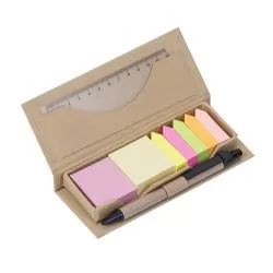 Bloco de Anotação com Post-it e Caneta Personalizado Bloco de Anotação com Post-it e Caneta Personalizado
