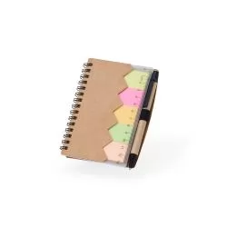 Bloco de Anotações com Autoadesivos e Caneta Personalizado Bloco de Anotações com Autoadesivos e Caneta Personalizado