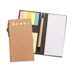 Bloco de Anotações com Post-it e Caneta Personalizado Bloco de Anotações com Post-it e Caneta Personalizado