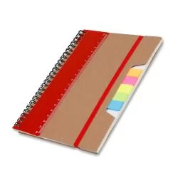 Bloco de Anotações com Régua e Autoadesivos Personalizado Bloco de Anotações com Régua e Autoadesivos Personalizado