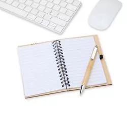 Bloco de Anotações Ecológico com Caneta Personalizado Bloco de Anotações Ecológico com Caneta Personalizado