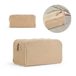 Bolsa de cosméticos em juco Personalizada Bolsa de cosméticos em juco Personalizada