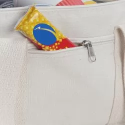 Bolsa Térmica de Algodão Cru Personalizada