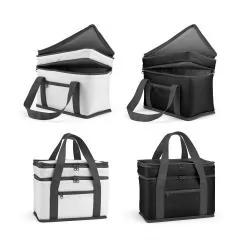 Bolsa térmica em 600D poliéster reciclado (100% rPET) Personalizada Bolsa térmica em 600D poliéster reciclado (100% rPET) Personalizada
