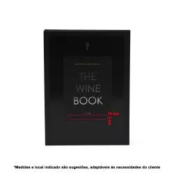 Box Wine Book Premium Personalizado Box Wine Book Premium Personalizado