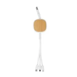 Cabo USB Retrátil 3 em 1 Personalizado Cabo USB Retrátil 3 em 1 Personalizado