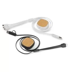 Cabo USB Retrátil 3 em 1 Personalizado Cabo USB Retrátil 3 em 1 Personalizado