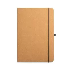 Caderneta A5 com capa dura em couro reciclado Personalizada Caderneta A5 com capa dura em couro reciclado Personalizada