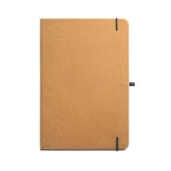 Caderneta A5 com capa dura em couro reciclado Personalizada Caderneta A5 com capa dura em couro reciclado Personalizada