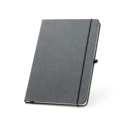 Caderneta A5 com capa dura em couro reciclado Personalizada Caderneta A5 com capa dura em couro reciclado Personalizada