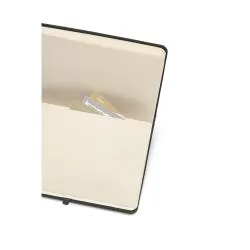 Caderneta A5 com capa dura em couro reciclado Personalizada Caderneta A5 com capa dura em couro reciclado Personalizada