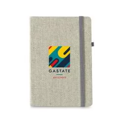 Caderneta A5 com Capa em Tecido Personalizada Caderneta A5 com Capa em Tecido Personalizada