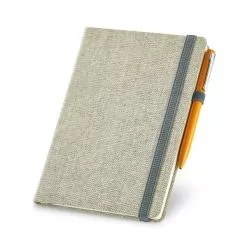 Caderneta A5 com Capa em Tecido Personalizada Caderneta A5 com Capa em Tecido Personalizada