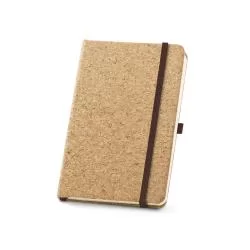Caderneta A5 de capa dura em cortiça Personalizada Caderneta A5 de capa dura em cortiça Personalizada