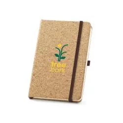 Caderneta A5 de capa dura em cortiça Personalizada Caderneta A5 de capa dura em cortiça Personalizada