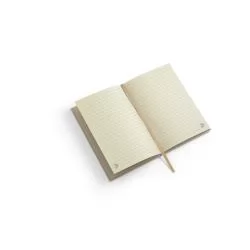 Caderneta A5 de capa dura em papel à base de cana de açúcar Personalizada Caderneta A5 de capa dura em papel à base de cana de açúcar Personalizada
