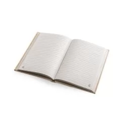 Caderneta A5 em casca de coco (60%) e trapos de algodão (40%) Personalizada Caderneta A5 em casca de coco (60%) e trapos de algodão (40%) Personalizada