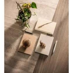 Caderneta A5 em casca de coco (60%) e trapos de algodão (40%) Personalizada Caderneta A5 em casca de coco (60%) e trapos de algodão (40%) Personalizada