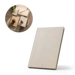 Caderneta A5 em matéria orgânica de elefante (95%) e algodão de trapo (5%) Personalizada Caderneta A5 em matéria orgânica de elefante (95%) e algodão de trapo (5%) Personalizada