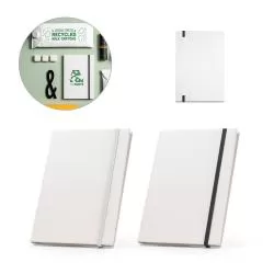 Caderneta A5 produzido através de pacotes de leite reciclados Personalizada Caderneta A5 produzido através de pacotes de leite reciclados Personalizada