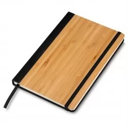Caderneta Capa em Bambu Personalizada