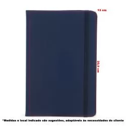 Caderneta Couro Sintético Personalizada Caderneta Couro Sintético Personalizada