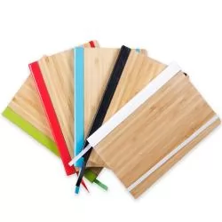 Caderneta em Bambu Personalizada Caderneta em Bambu Personalizada