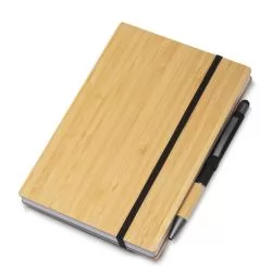 Caderneta em Bambu Personalizada Caderneta em Bambu Personalizada
